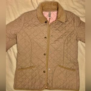 Corduroy Lined Quilted Jacket